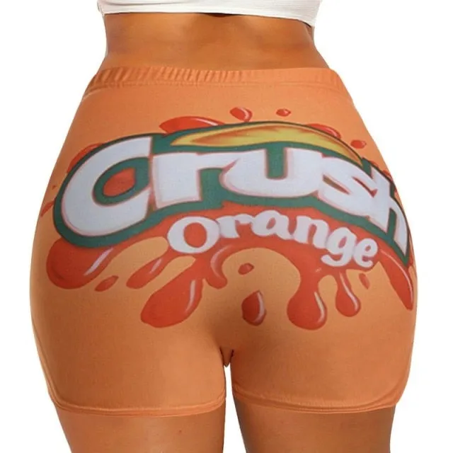 2020 Snack Leggings For Women Juicy Fruit Booty Candy Color Plus Size Push Up Fitness High Waist Leggins Woman Sexy Cute Pants