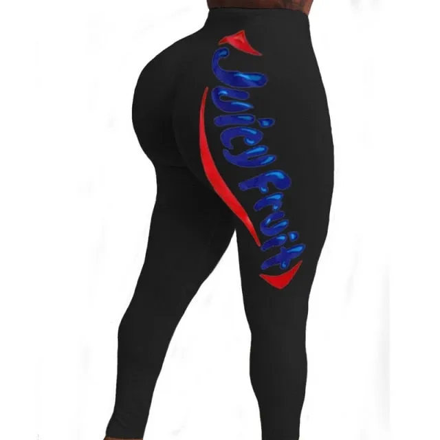 2020 Snack Leggings For Women Juicy Fruit Booty Candy Color Plus Size Push Up Fitness High Waist Leggins Woman Sexy Cute Pants