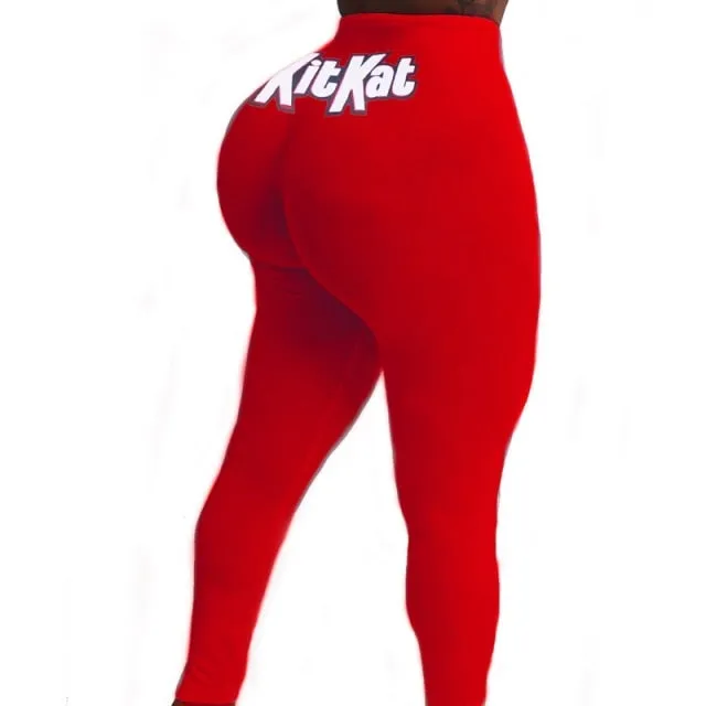 2020 Snack Leggings For Women Juicy Fruit Booty Candy Color Plus Size Push Up Fitness High Waist Leggins Woman Sexy Cute Pants