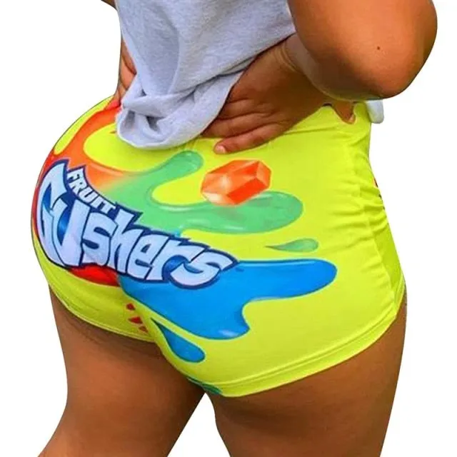 2020 Snack Leggings For Women Juicy Fruit Booty Candy Color Plus Size Push Up Fitness High Waist Leggins Woman Sexy Cute Pants