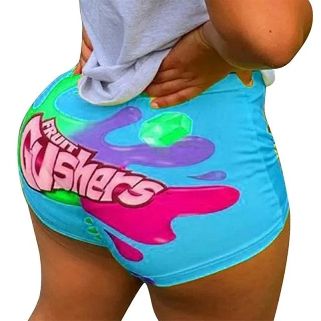 2020 Snack Leggings For Women Juicy Fruit Booty Candy Color Plus Size Push Up Fitness High Waist Leggins Woman Sexy Cute Pants