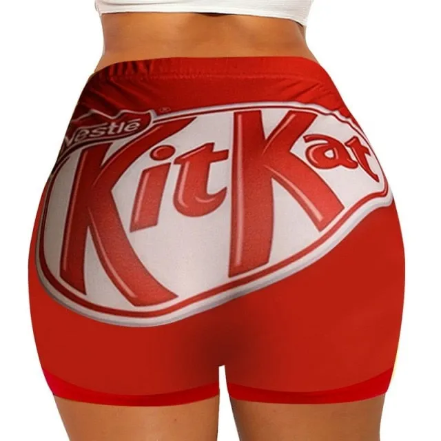 2020 Snack Leggings For Women Juicy Fruit Booty Candy Color Plus Size Push Up Fitness High Waist Leggins Woman Sexy Cute Pants