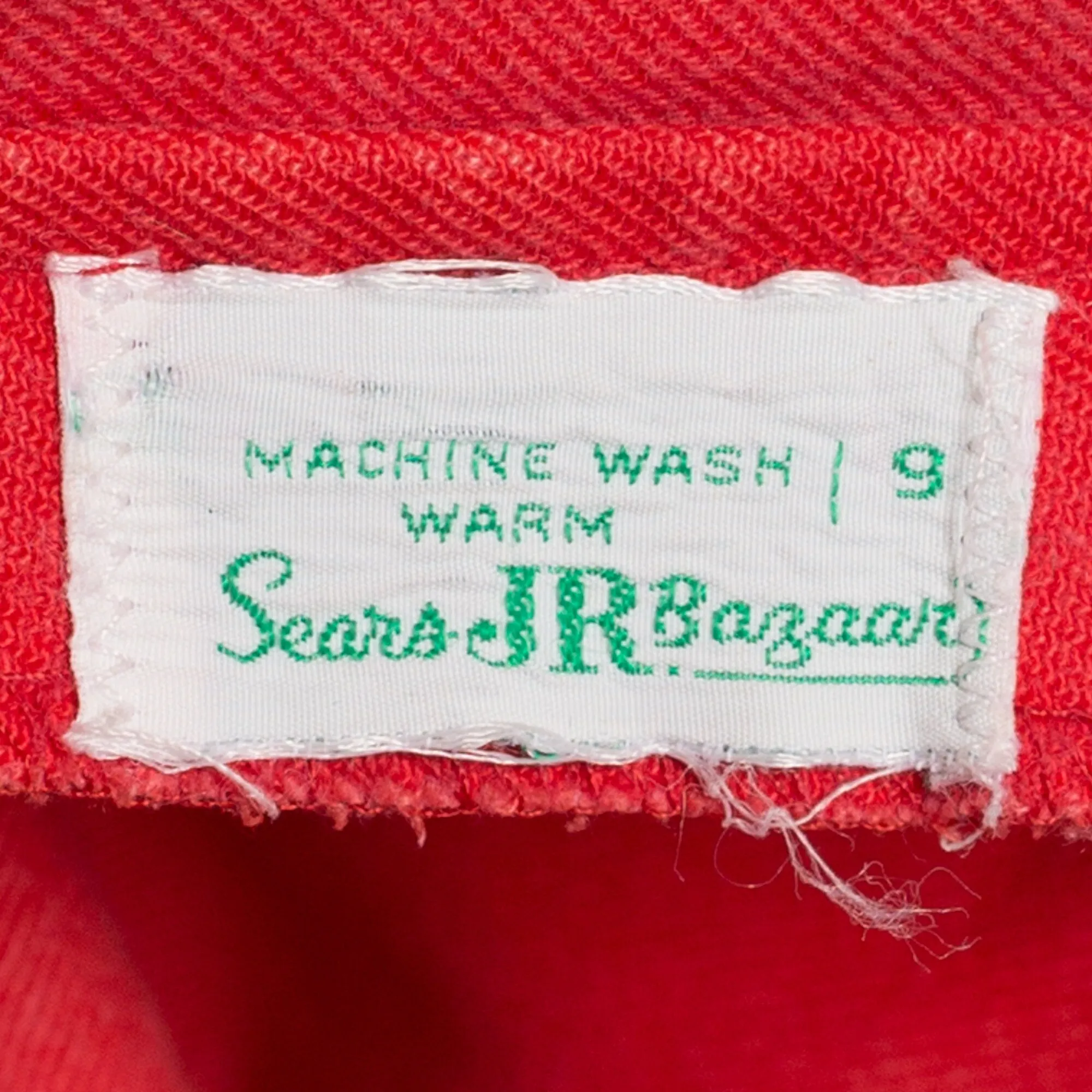 70s Salmon High Waisted Cotton Twill Pants - Extra Small, 24.5"