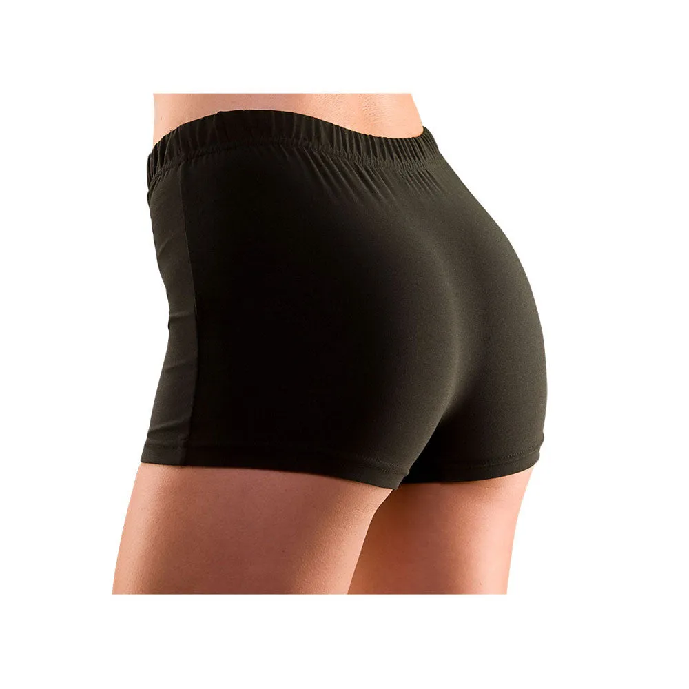 80's Zwarte hot pants