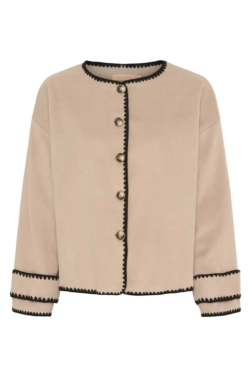 Alice 38036 | Beige | Jakke fra Marta du Chateau