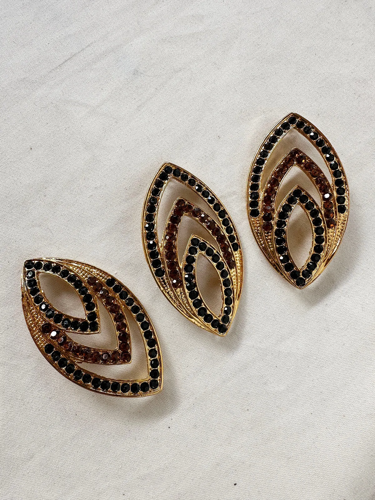 Amber Leaf Interest Embellishment