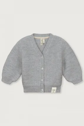Baby Knitted Cardigan RWS | Grey Melange