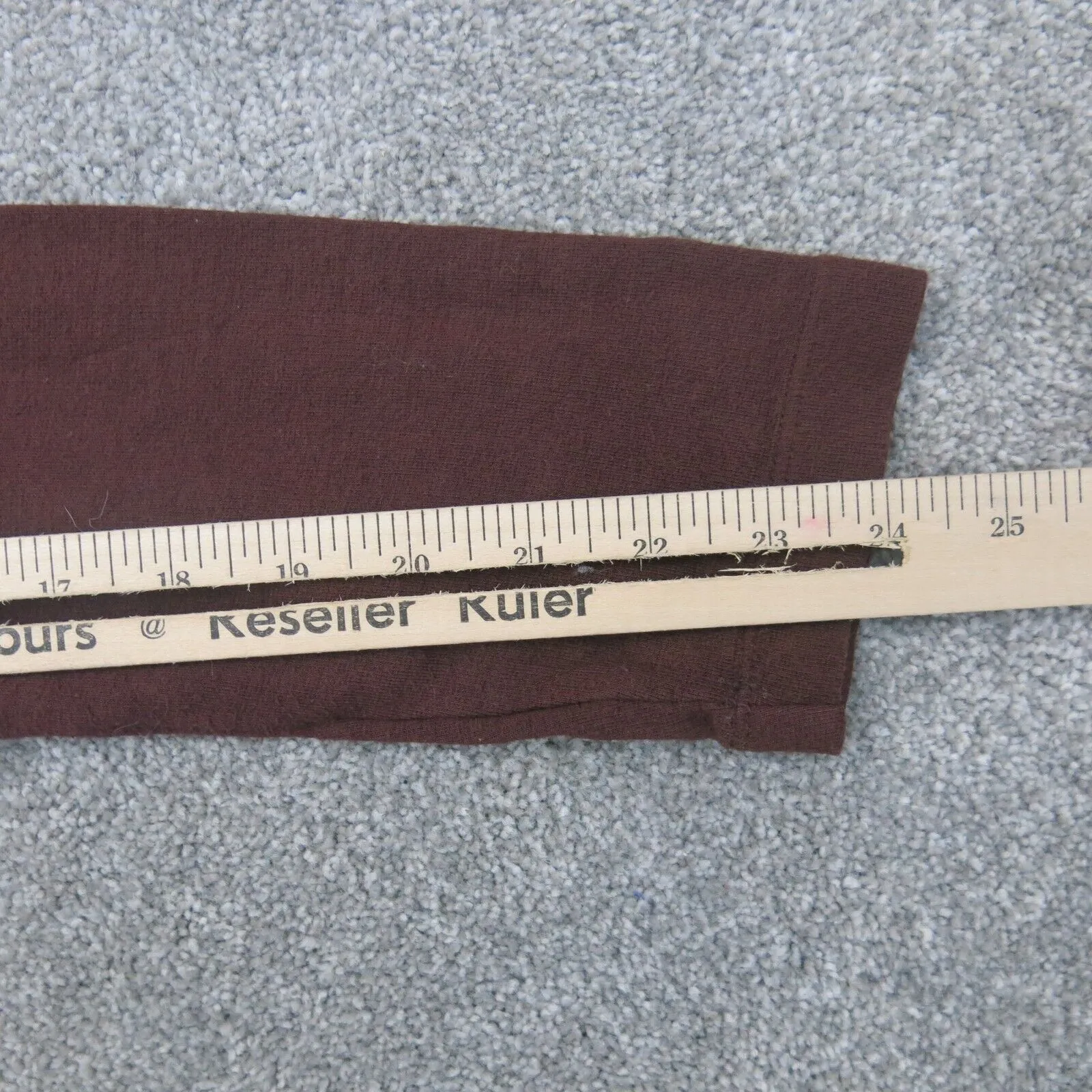 Banana Republic Mens Polo Sweater Long Sleeves Stretch Brown Size Medium