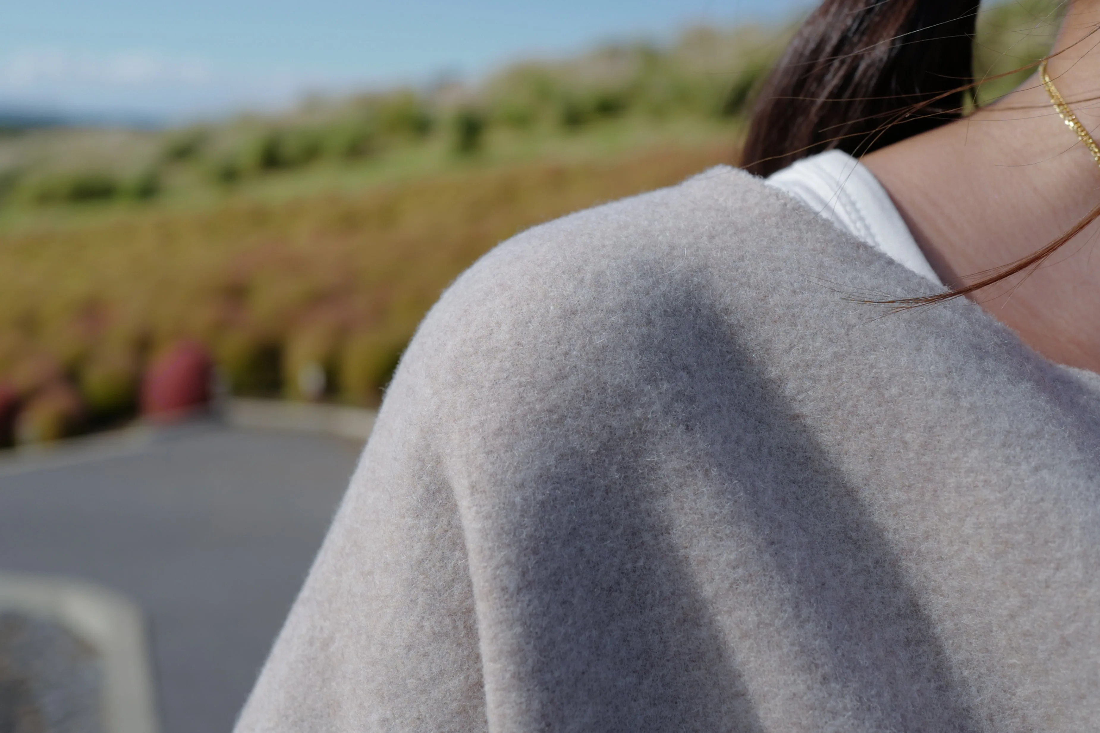 Beige 3D Pocket Wool Jacket *BEST BUY*