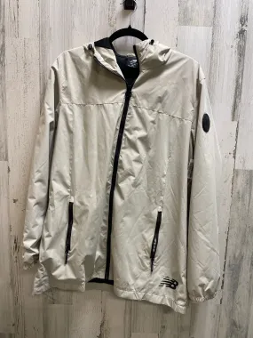 Beige Jacket Windbreaker New Balance, Size 2x