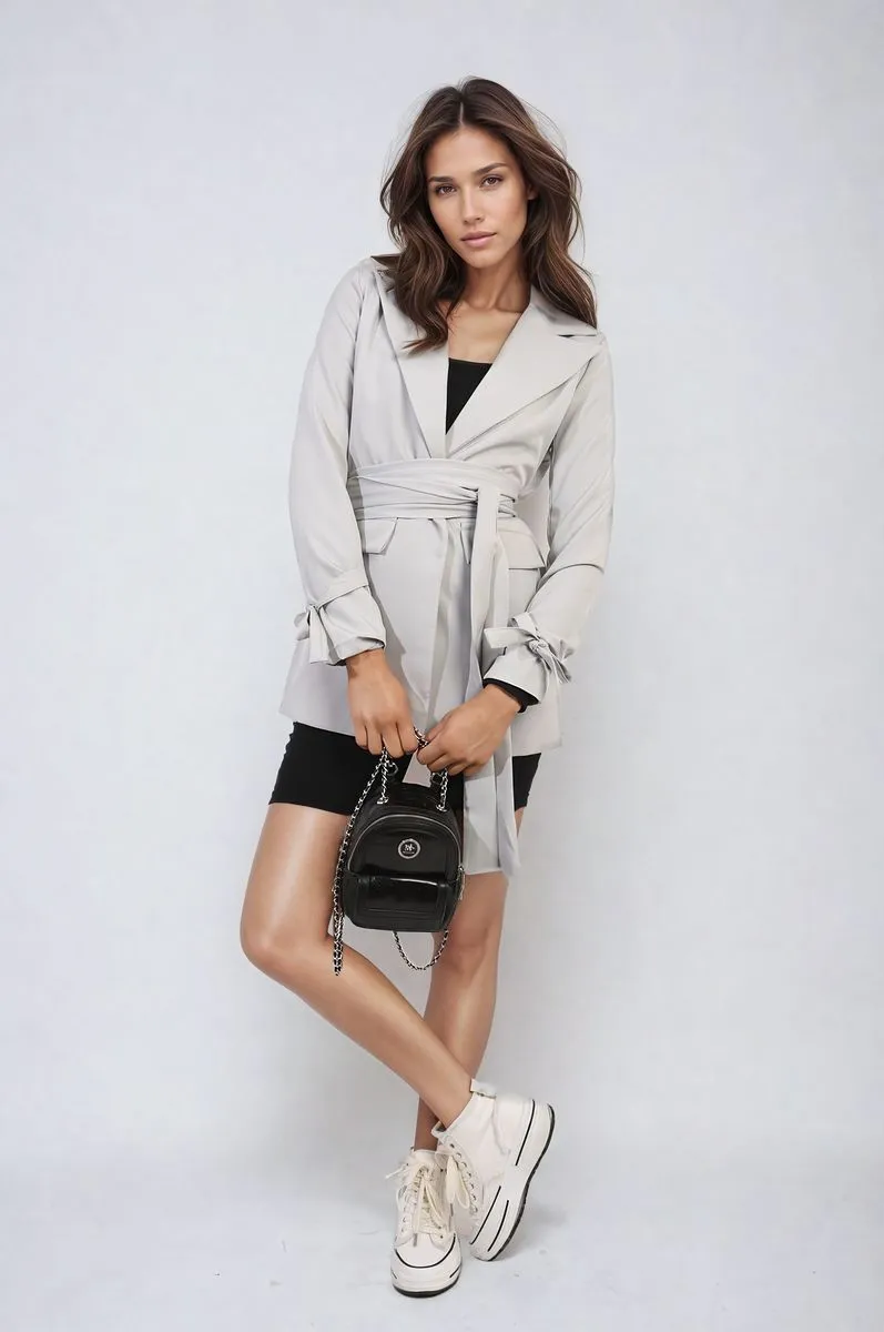 Belted Blazer Dress