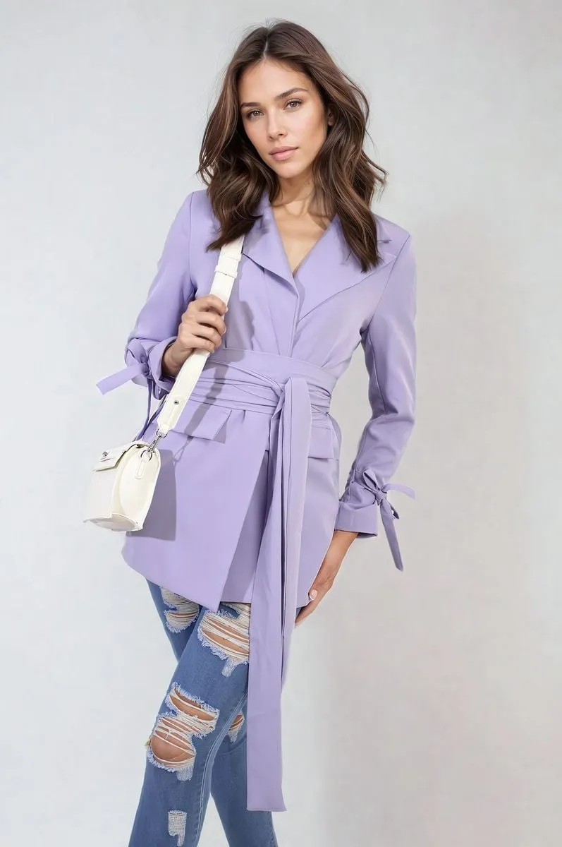 Belted Blazer Dress