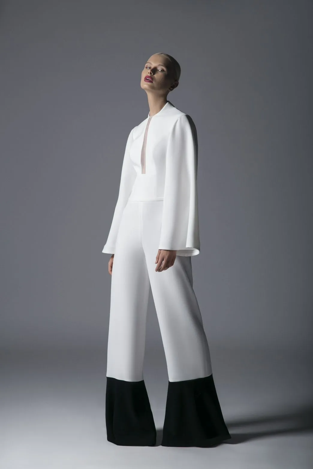 BICOLOUR JUMPSUIT