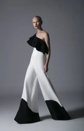 BICOLOUR JUMPSUIT