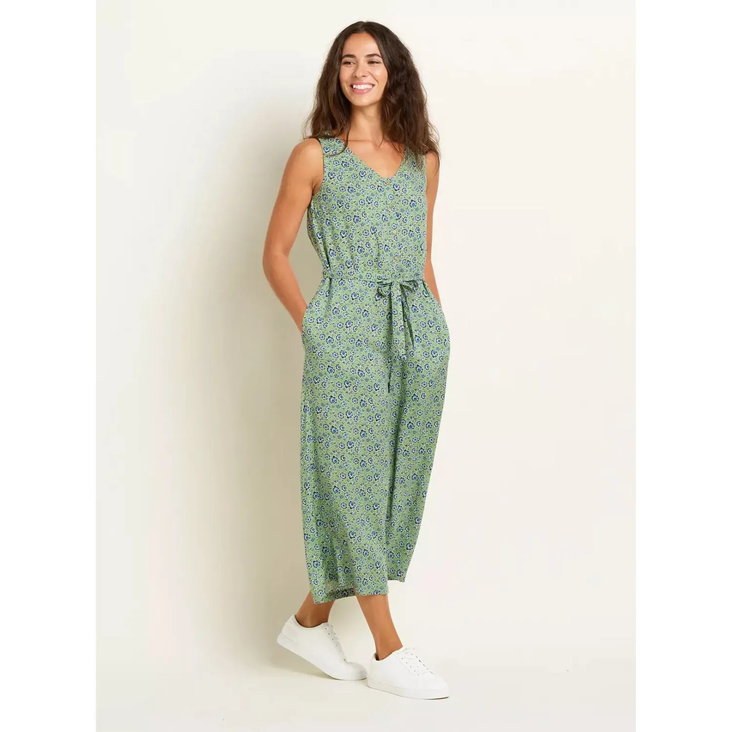 Brakeburn 18 Green Elsie Jumpsuit