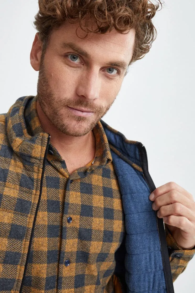 Camel T-Series Fleece Puffer Vest