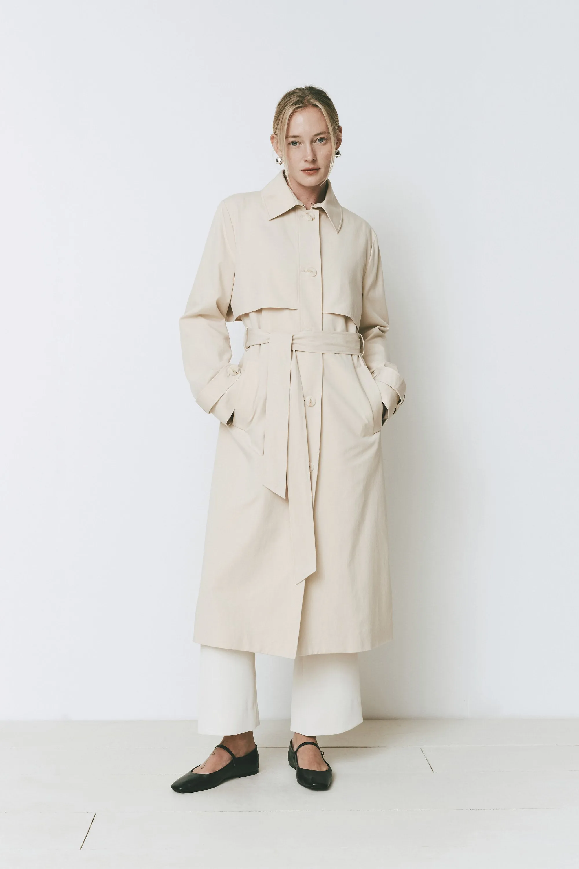 Cassis Trench Coat