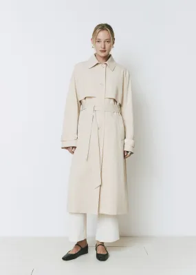 Cassis Trench Coat