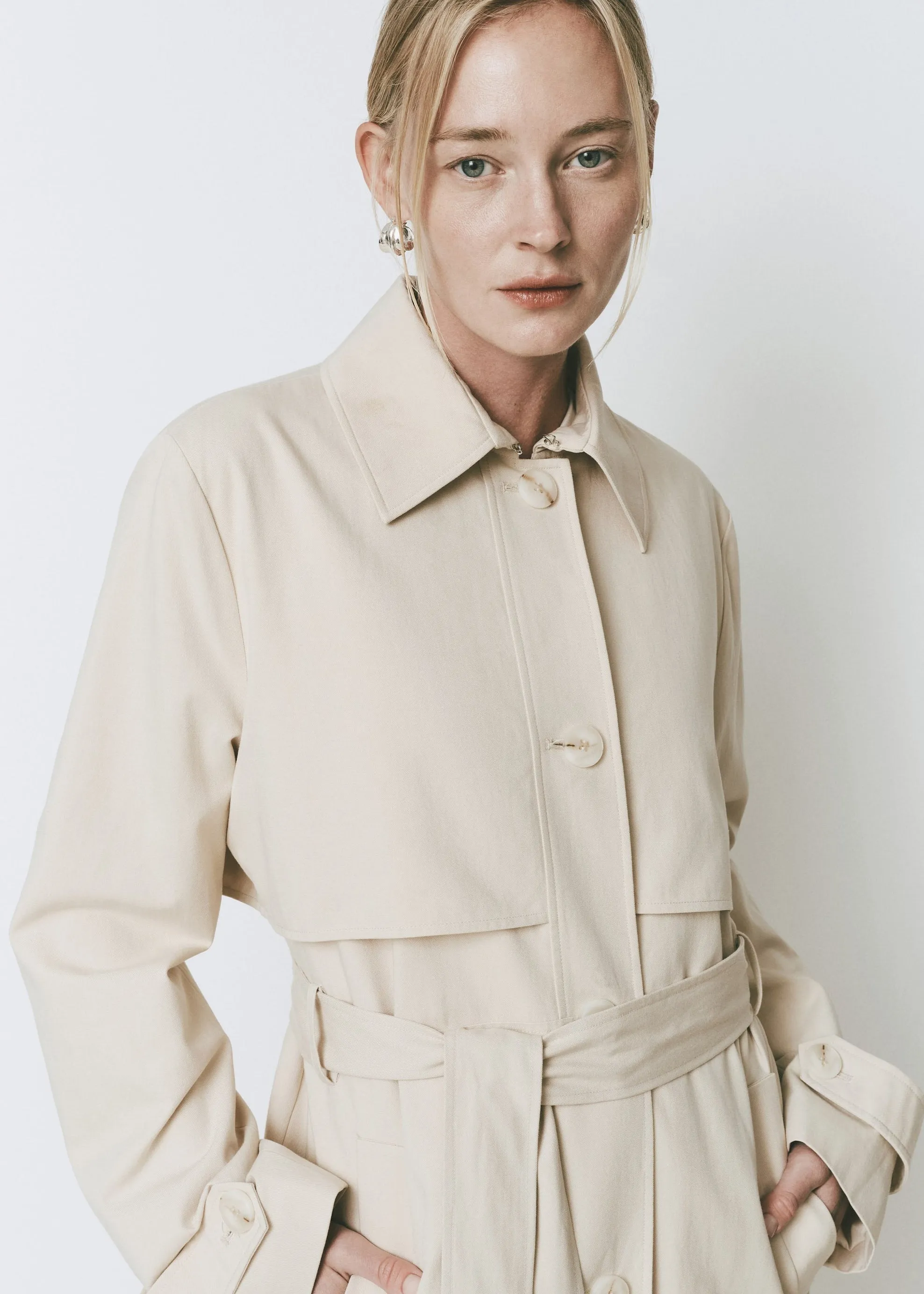Cassis Trench Coat