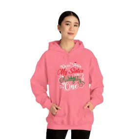 Christmas Sweatshirt Dear Santa | Graphic Women clothes | Loose fit Unisex Heavy Blend™ Hooded Sweatshirt