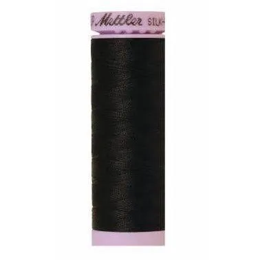 Cotton Sewing Thread - Black 150m/164yd - Mettler Silk Finish All Purpose