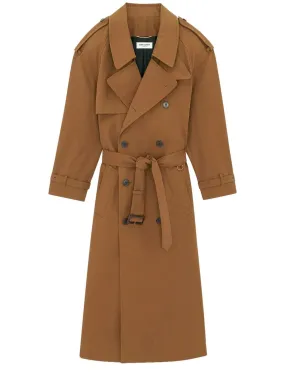 Cotton trench coat