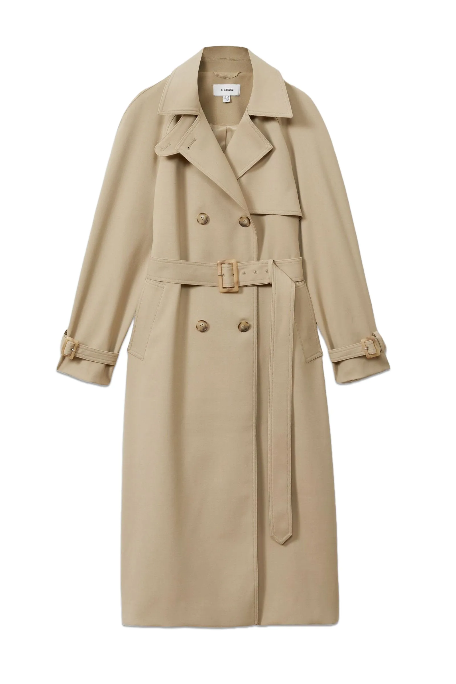 Darcie Double Breasted Belted Trench Coat