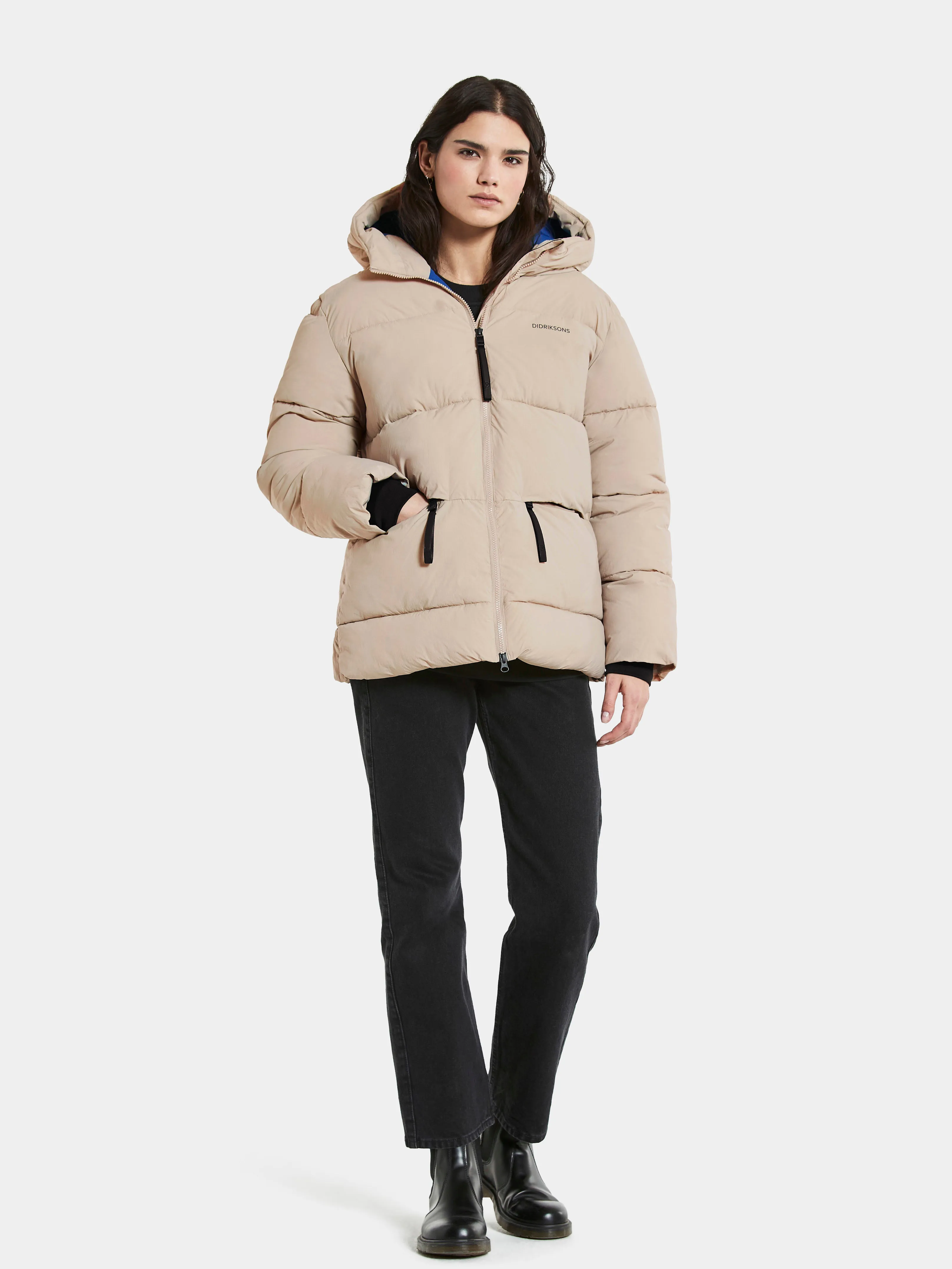 Didriksons Nomi Women&#x27;s Jacket 2 Clay Beige | Buy Didriksons Nomi Women&#x27;s Jacket 2 Clay Beige here | Outnorth