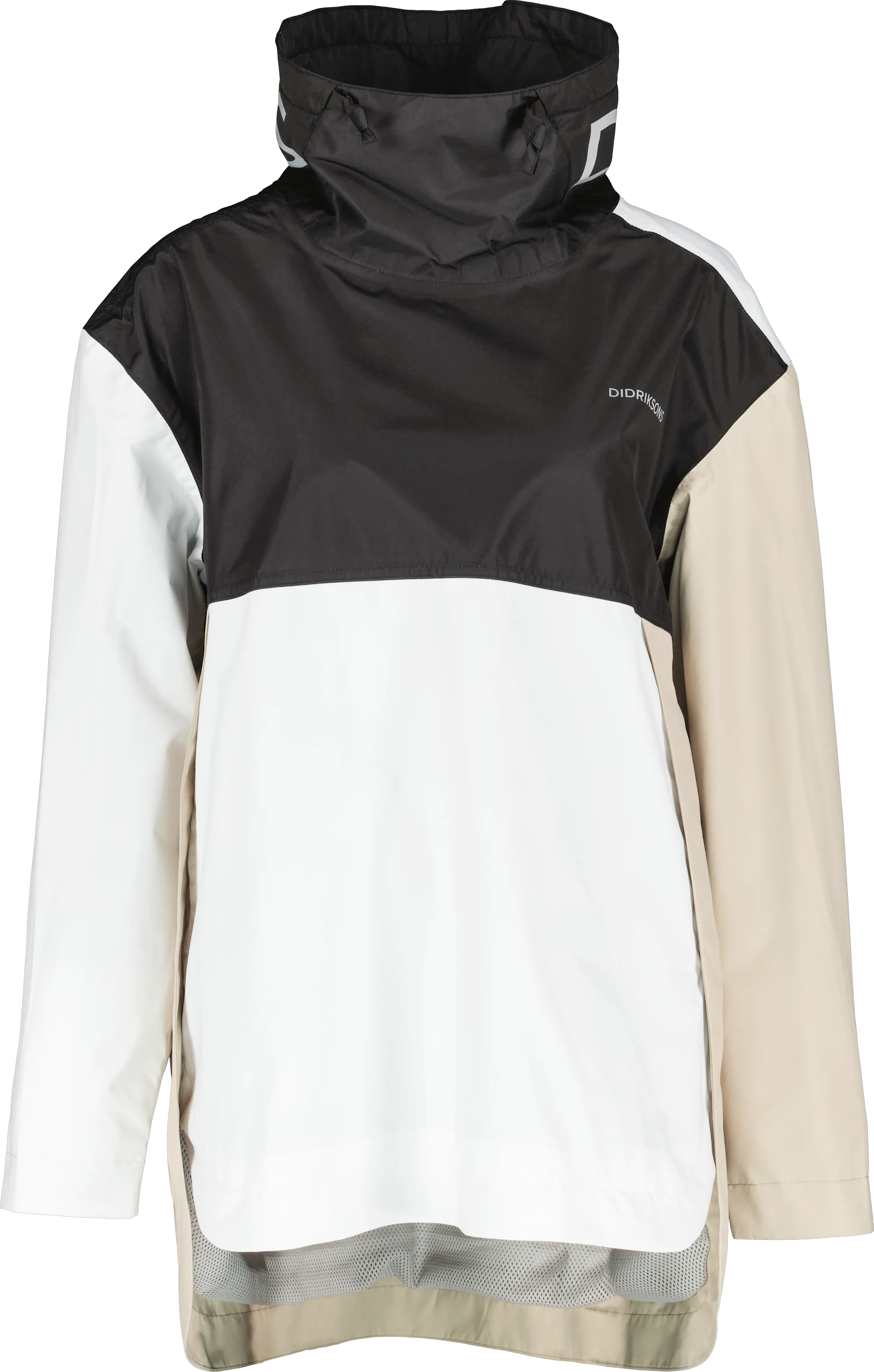 Didriksons Women&#x27;s Thyra Jacket 2 Beige/Black/White | Buy Didriksons Women&#x27;s Thyra Jacket 2 Beige/Black/White here | Outnorth