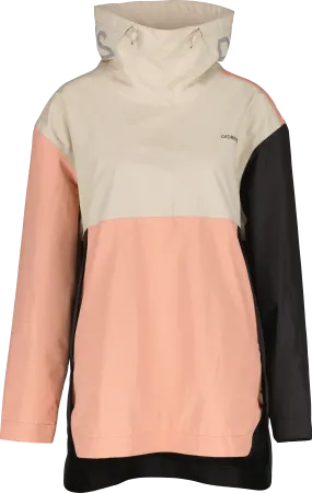Didriksons Women&#x27;s Thyra Jacket 2 Black/Beige/Pink | Buy Didriksons Women&#x27;s Thyra Jacket 2 Black/Beige/Pink here | Outnorth