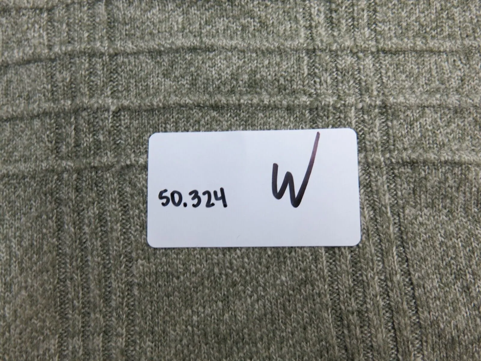 Dockers Womens Polo Sweater Knitted Long Sleeve Acrylic Light Green Size Large