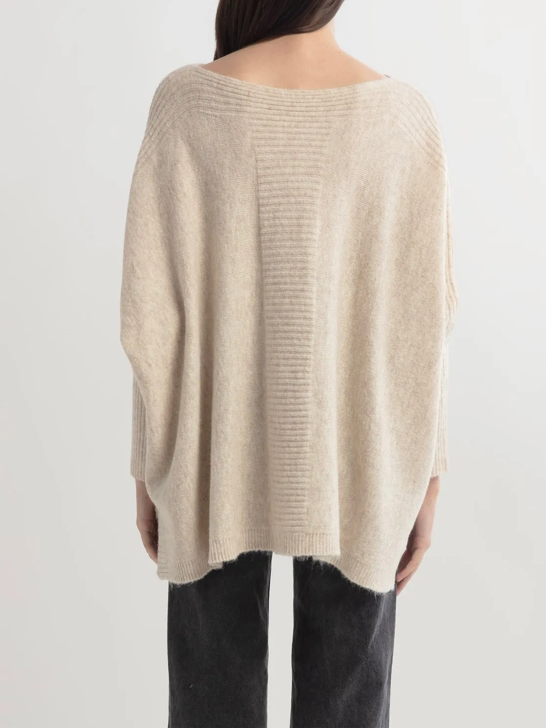Dolman Boatneck Sweater - 2 Colors