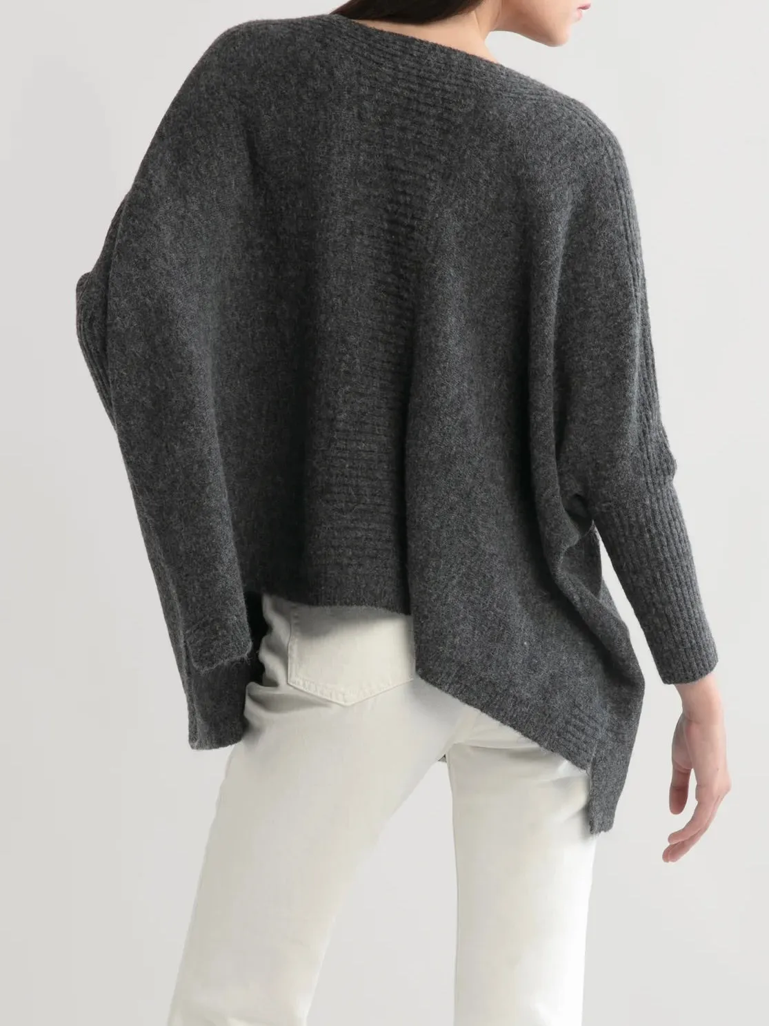 Dolman Boatneck Sweater - 2 Colors