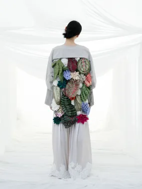 Embroidered Jacket & Jumpsuit
