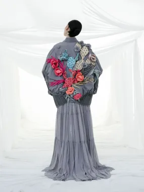 Embroidered Jacket & Jumpsuit