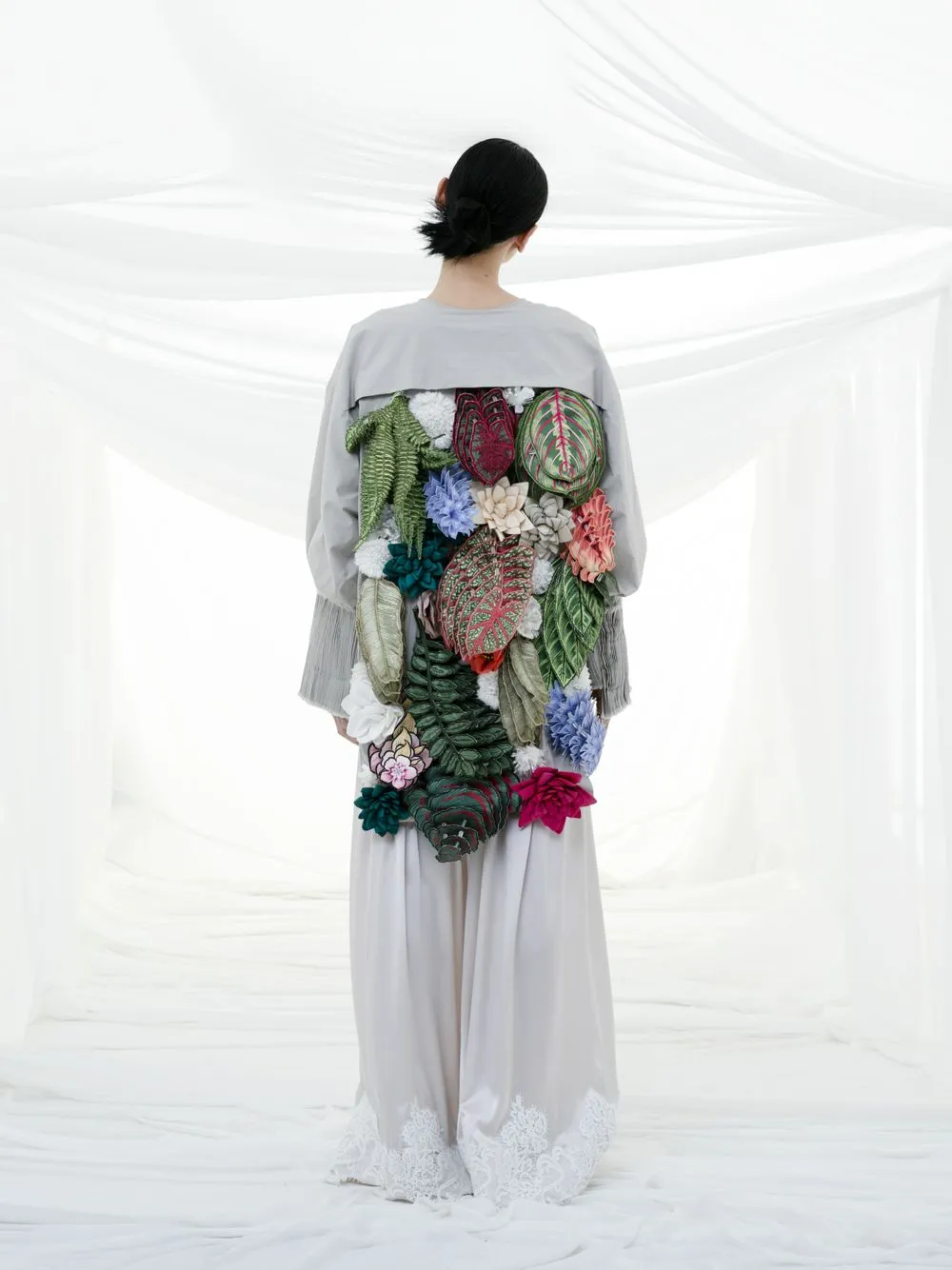 Embroidered Jacket & Jumpsuit