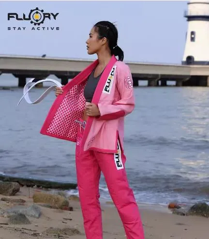 FLUORY BJJF22 MERMAID JIU JITSU GI WOMAN SIZE F0-F2 PINK