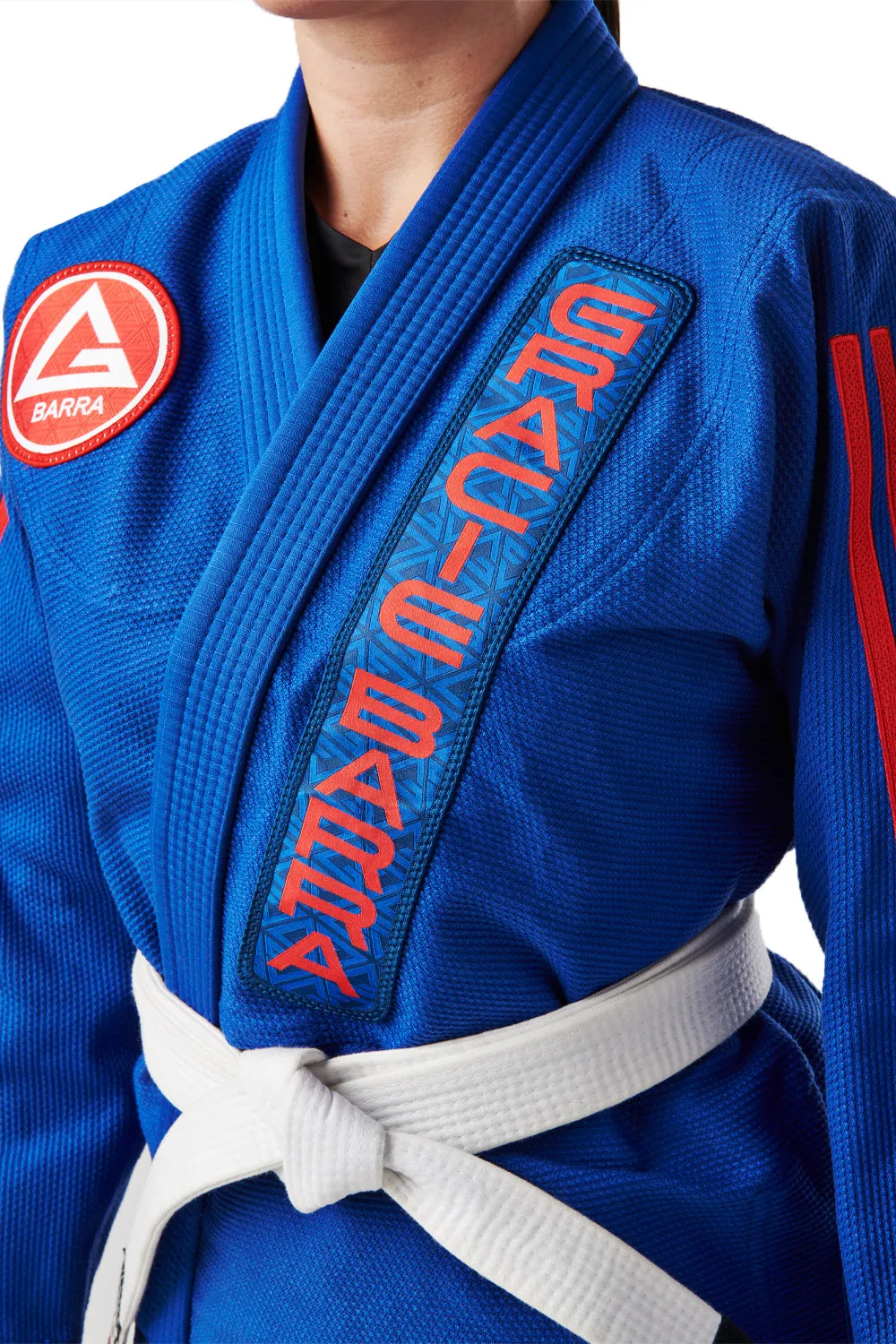 GB Competition Womens Kimono V2 by Adidas - Blue