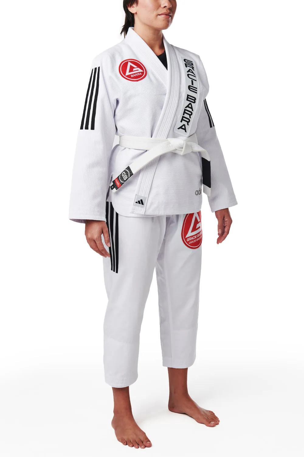 GB Competition Womens Kimono V2 by Adidas - White