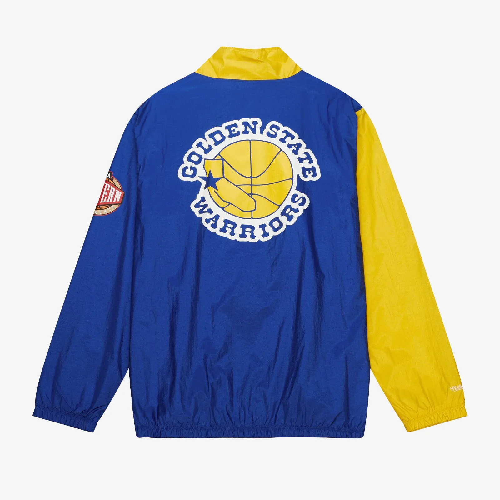 Golden State Warriors Retro Arched Windbreaker