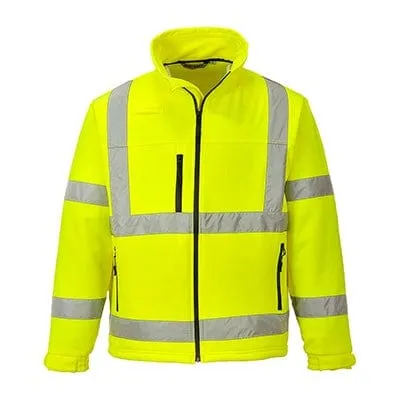 Hi-Vis Classic Softshell Jacket (3L) - All Sizes