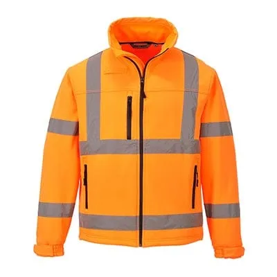 Hi-Vis Classic Softshell Jacket (3L) - All Sizes