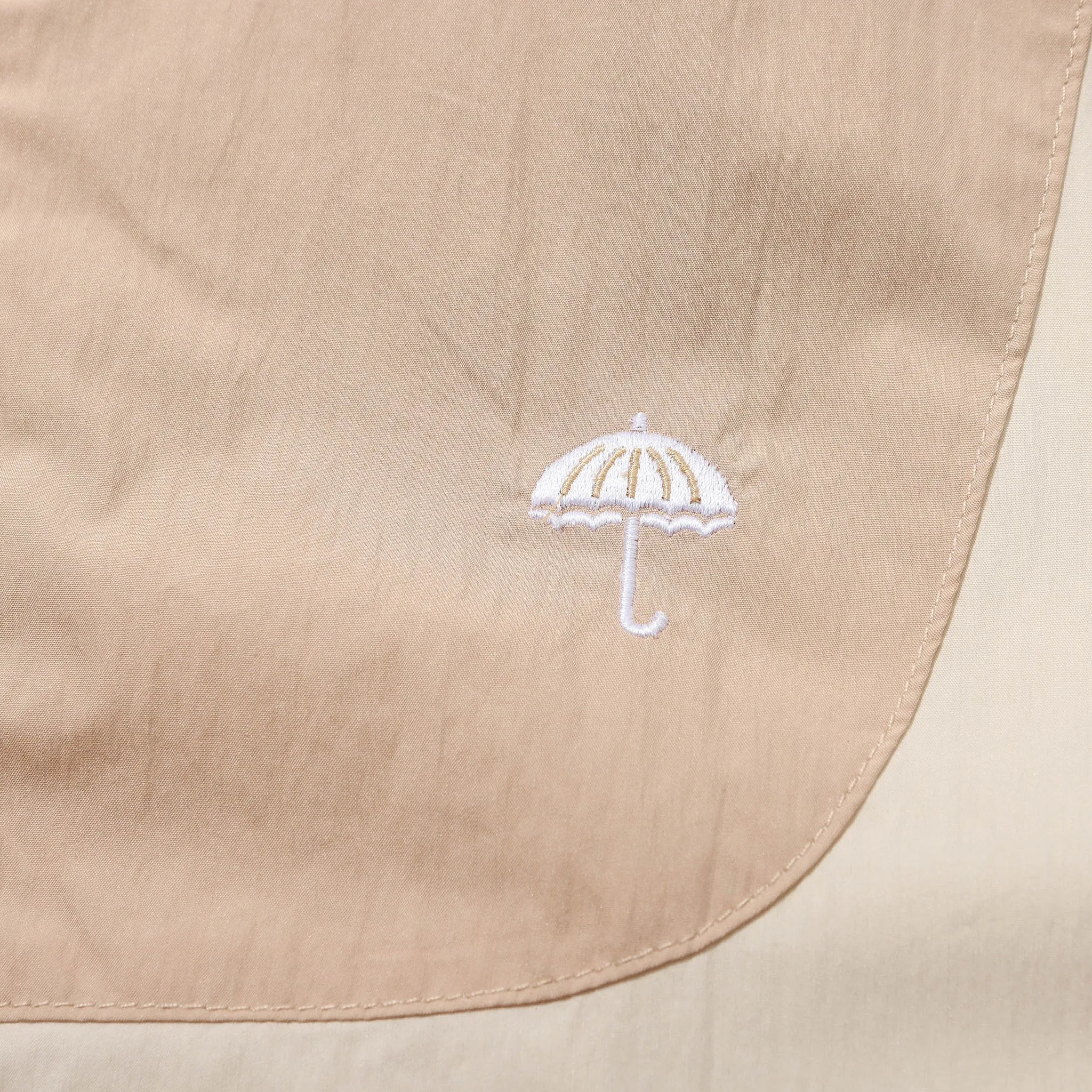 Hélas Caps - Sand Tracksuit Jacket - Beige / Clear Brown