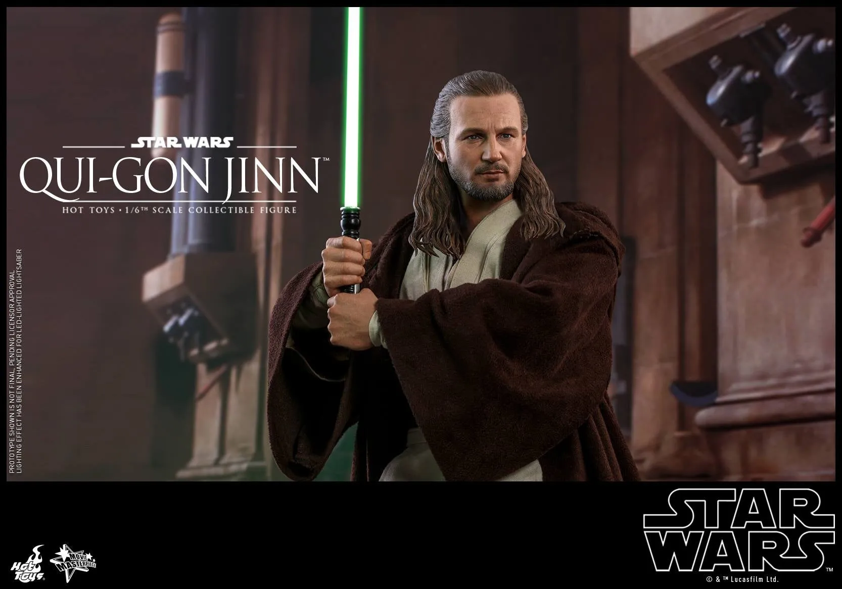 Hot Toys - MMS525 - Star Wars: Episode I - The Phantom Menace - 1/6th scale Qui-Gon Jinn Collectible Figure