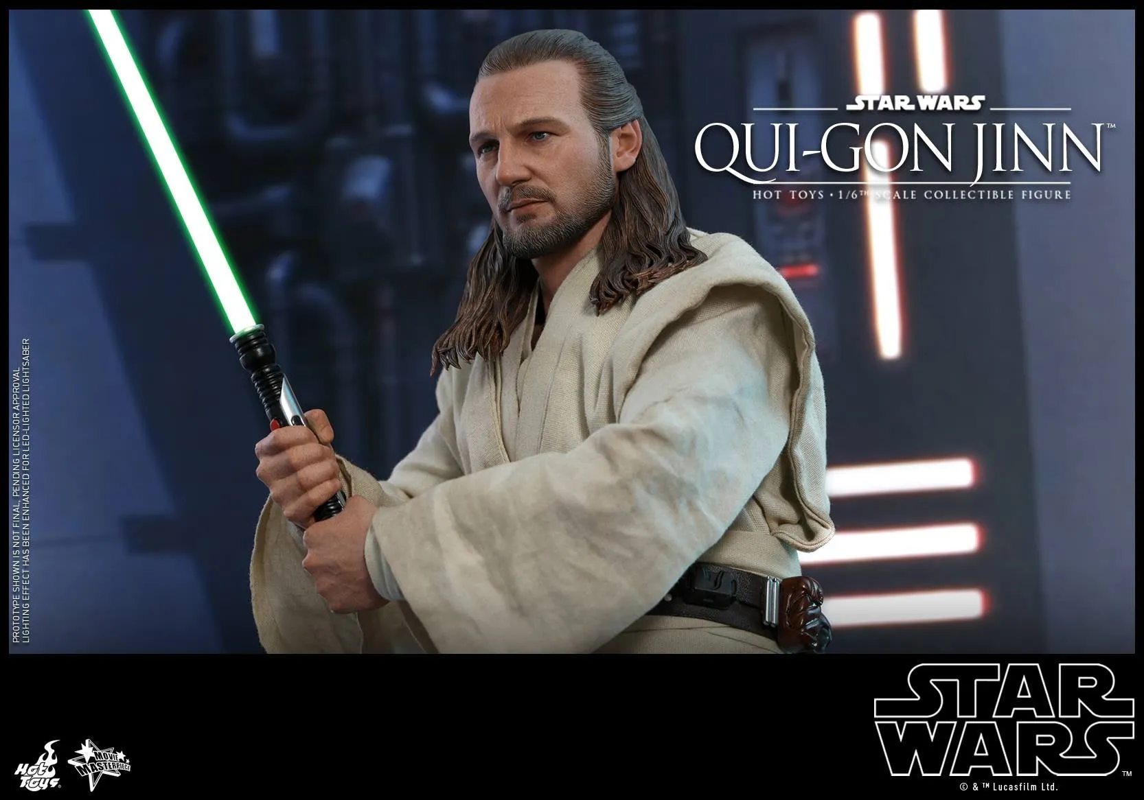 Hot Toys - MMS525 - Star Wars: Episode I - The Phantom Menace - 1/6th scale Qui-Gon Jinn Collectible Figure