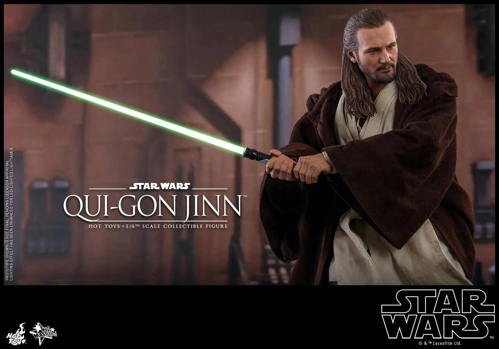 Hot Toys - MMS525 - Star Wars: Episode I - The Phantom Menace - 1/6th scale Qui-Gon Jinn Collectible Figure