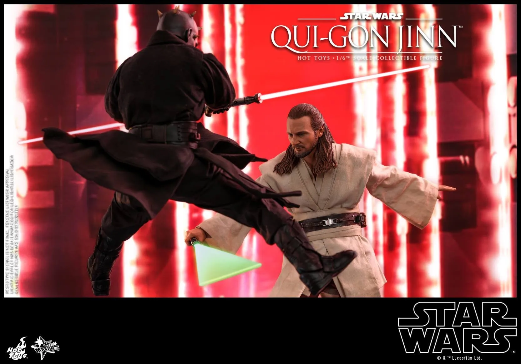 Hot Toys - MMS525 - Star Wars: Episode I - The Phantom Menace - 1/6th scale Qui-Gon Jinn Collectible Figure