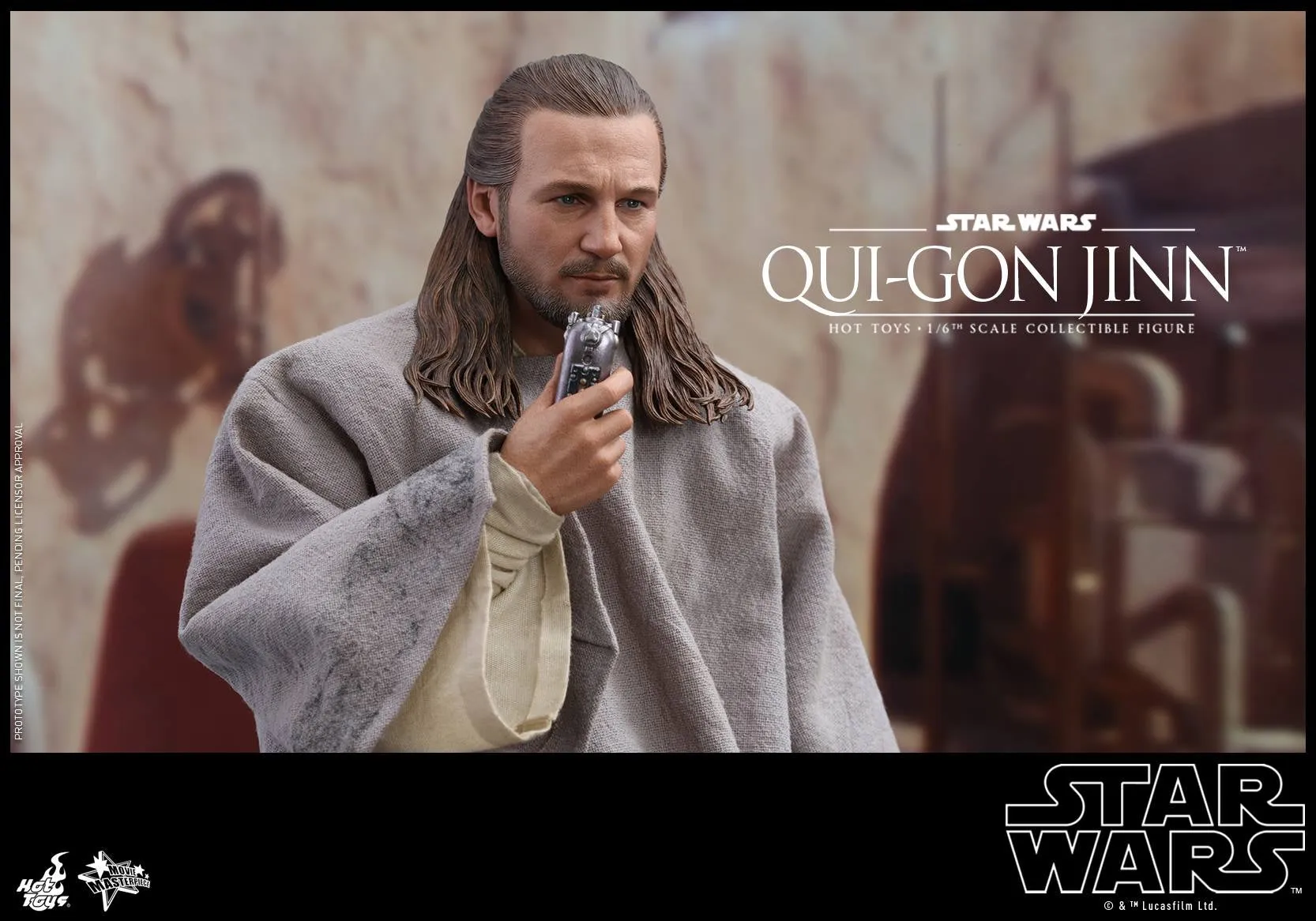 Hot Toys - MMS525 - Star Wars: Episode I - The Phantom Menace - 1/6th scale Qui-Gon Jinn Collectible Figure