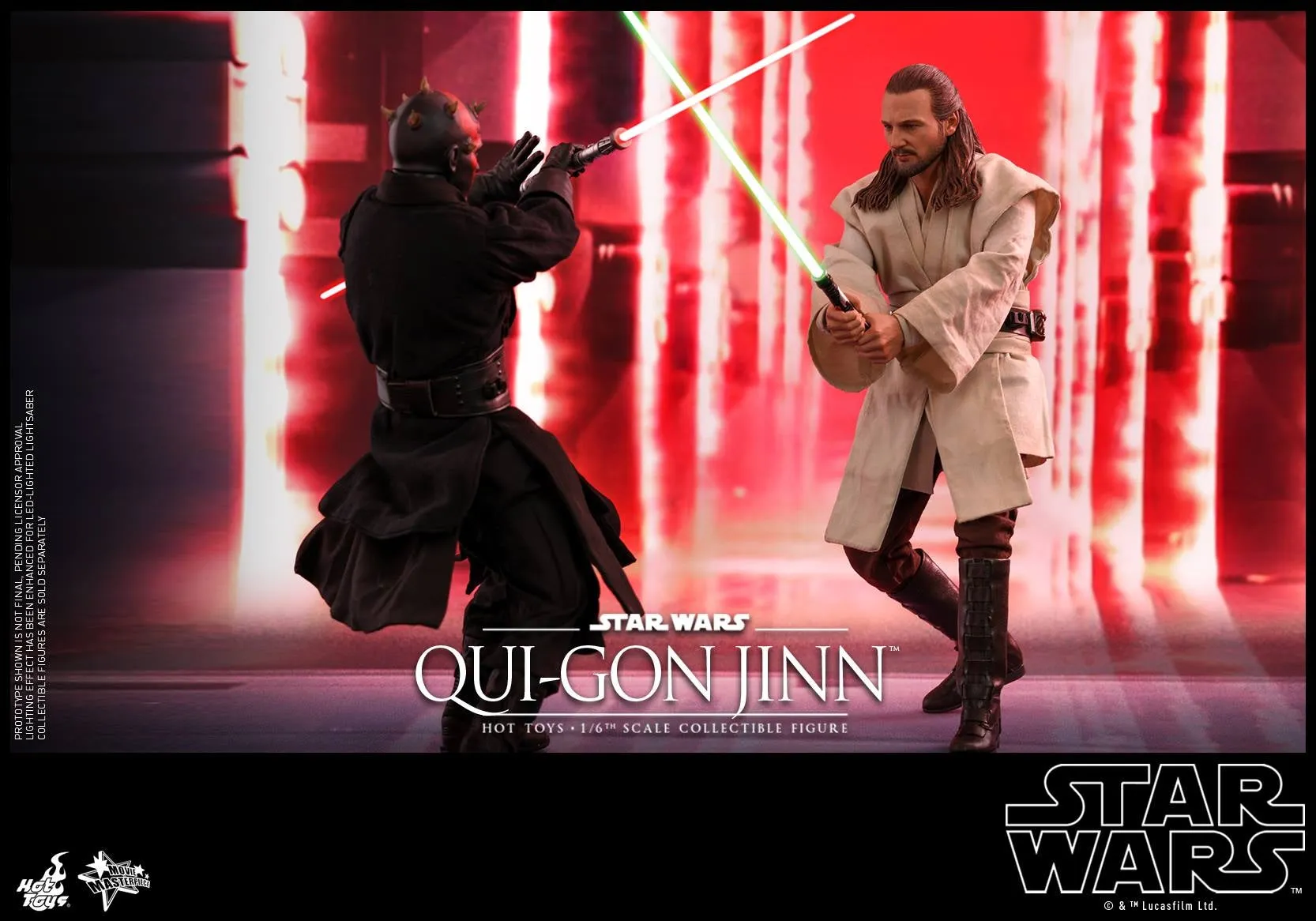 Hot Toys - MMS525 - Star Wars: Episode I - The Phantom Menace - 1/6th scale Qui-Gon Jinn Collectible Figure