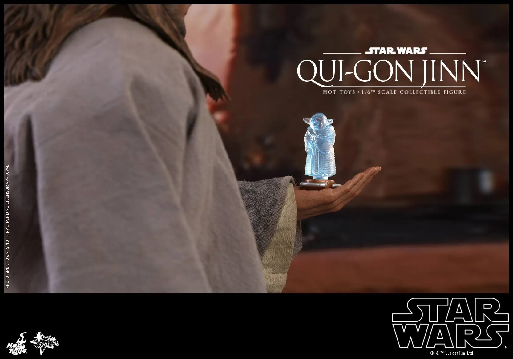 Hot Toys - MMS525 - Star Wars: Episode I - The Phantom Menace - 1/6th scale Qui-Gon Jinn Collectible Figure